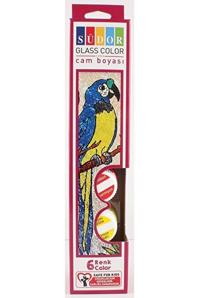 Südor Cam Boya Su Bazlı Set 6x15 ml