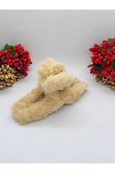 İnDerin Soft Furry Plush Clamp Peg Buckle