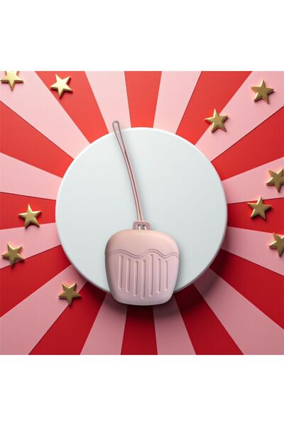 The Cloudish Shop صندوق تخزين اللهاية من السيليكون على شكل آيس كريم باللون ال...