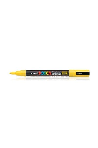Uni Posca قلم تلوين أصفر Posca PC-3m - 0.9-1.3 مم