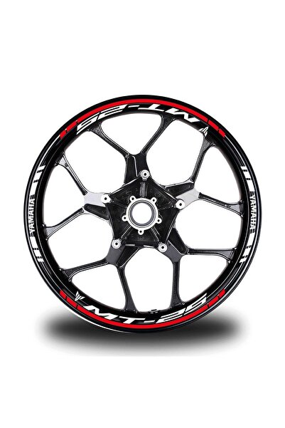 Lasirius Kırmızı Yamaha MT 25 Takım Jant Sticker Etiket
