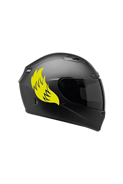 Generic Brand Single Color Wing (Wing Helmet Stickers) Helmet Sticker Sticker...