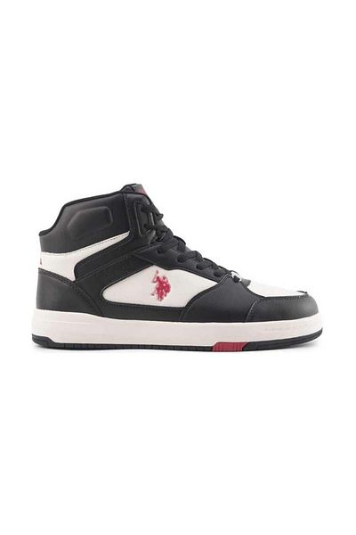 U.S. Polo Assn. Us Polo 3W Presto Hi 3PR - Ασπρόμαυρο ανδρικό αθλητικό παπούτσια