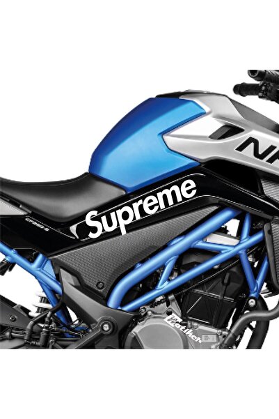 Depozee CFMOTO 250 NK Supreme Orta Şase Tasarım Motosiklet Sticker Etiket Mod...