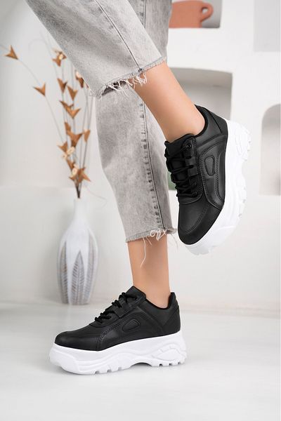 ARONA Pantofi sport cu șireturi, ușoare, confortabile, cu talpă înaltă