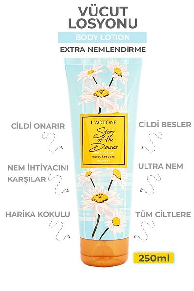 L'ACTONE Story Daisies 250 ml Body Lotion
