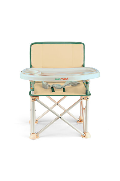 Minimono Plus 0-4 Yaş Portatif Katlanır Yükseltici Mama Sandalyesi Bebek Çocuk Kamp Sandalyesi