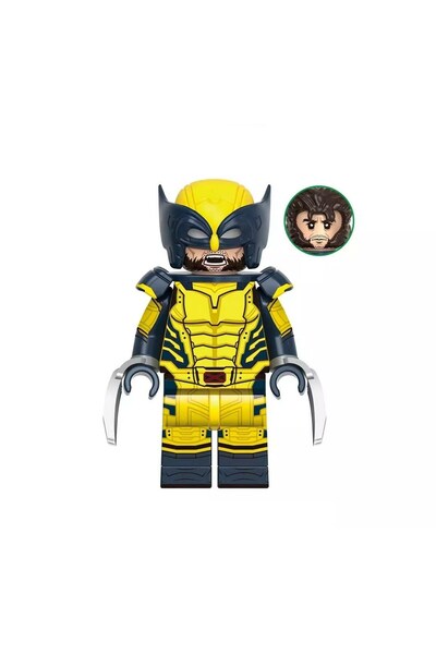 myminitoys süper kahramanlar mini figür wolverine - Ahşap X-396