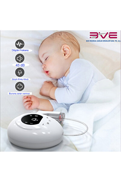 Optinell OPTİNELL ELEKTRİKLİ ŞARJLI OVAL BEBEK BURUN ASPİRATÖRÜ