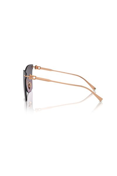 Tiffany Woman Butterfly Sunglasses- Tf 3103k - Lense Size:43mm - Rose Gold Plated