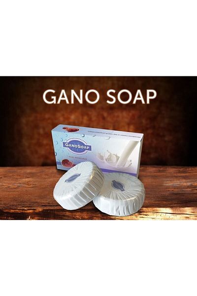 GanoExcel Gano Soap Derma Mushroom and Goat Milk Soap (2x100gr)