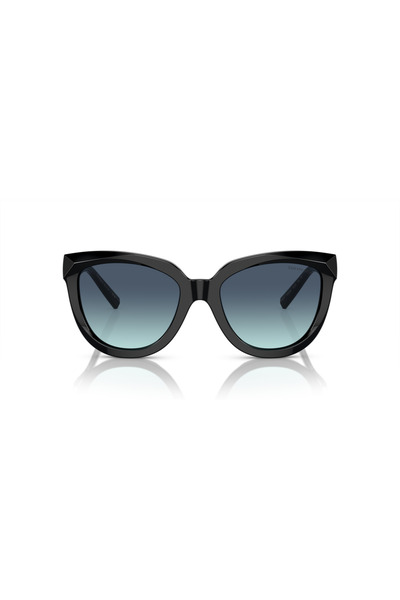 Tiffany Woman Cat Eye Sunglasses- Tf 4215 - Lense Size:53mm - Black