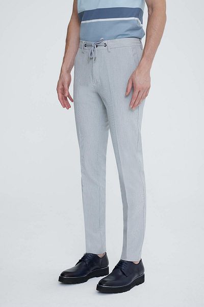 CLASSİCS MEN Men's Slim Fit Lycra Jogger Pants - 7107