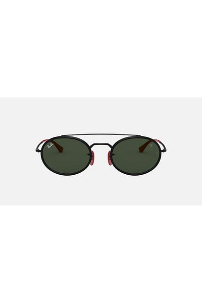 Ray-Ban Ray Ban Unisex Oval Sunglasses- Rb 3847m - Lense Size:52mm - Black