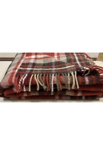 Ewen Tomm Single 100% Pure Wool Blanket Wollmark