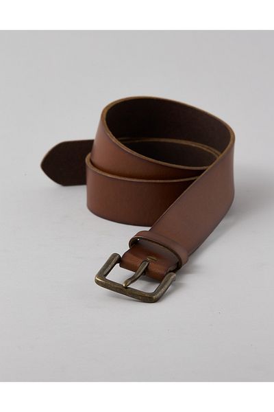 AMERICAN EAGLE AE Single-Prong Leather Belt