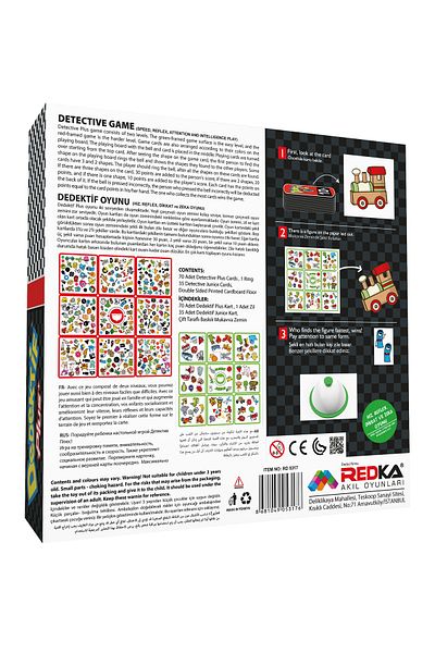 Redka Akıl Oyunları لعبة Redka Detective Plus+ Junior Detective