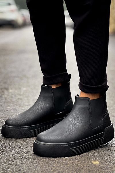 Chekich Ανδρικές μπότες CRT Harmany Black