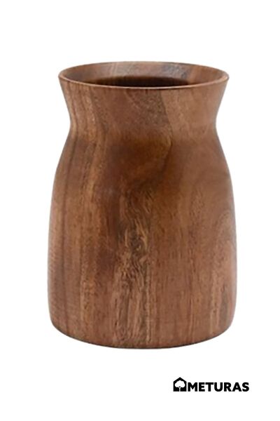 Meturas Cutie organizatoare pentru tacâmuri din lemn de salcâm - Organizator de bucătărie, 10 x 12,7 cm