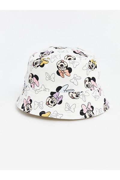 LC Waikiki LCW baby Minnie Mouse Printed Baby Girl Bucket Hat