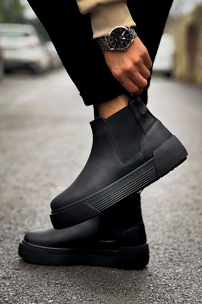 Chekich Ανδρικές μπότες CRT Harmany Black