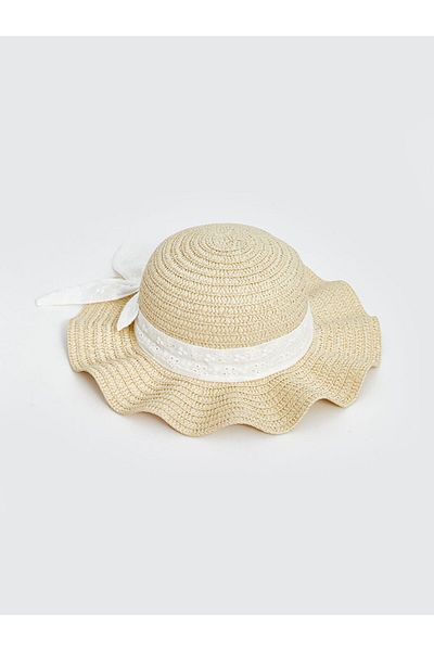 LC Waikiki New Season Bowknot Fotr Baby Girl Straw Hat - S51363Z1