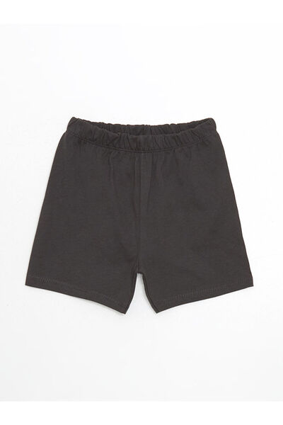 LC Waikiki Lcw Baby Crew Neck Baby Girl's Shorts Pajamas Set 2 Pcs