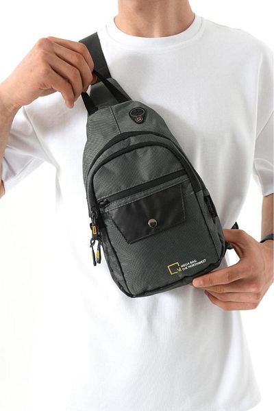 Baginn Τσάντα σώματος Ανδρική τσάντα στήθους 27*15 cm Σακίδιο πλάτης BadyBag The NorthWest Λειτουργική χρήση