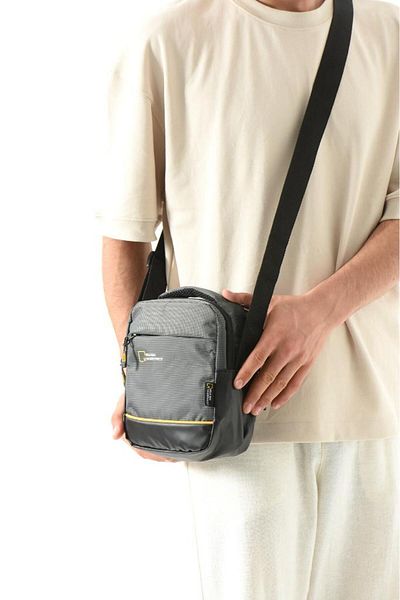 Baginn Ανδρική τσάντα ώμου - 23*14 cm Mega Parachute Fabric, Hand Holding, Cross Strap Messenger Bag