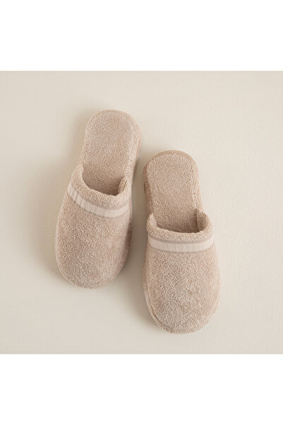Chakra Deep Bamboo Unisex Slippers Beige/Dark Beige/Ecru