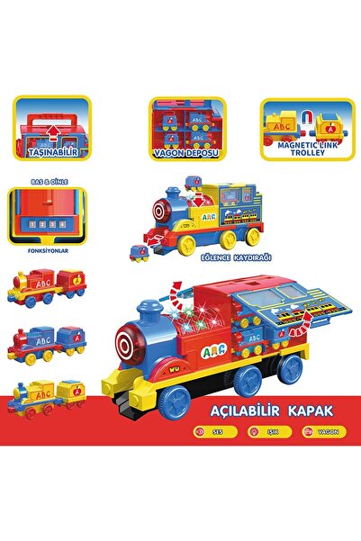 Vardem Isıklı Muzıklı Interaktıf Tren