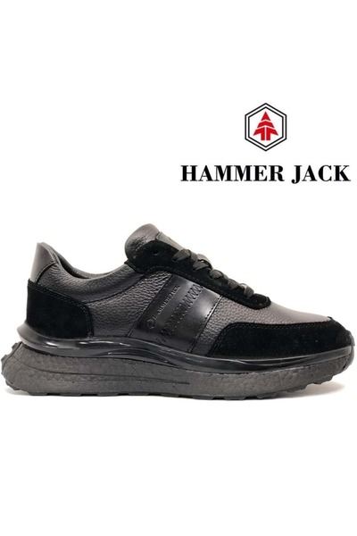 Hammer Jack 102-24820-M Pantofi casual pentru bărbați din piele Jura NEGRU