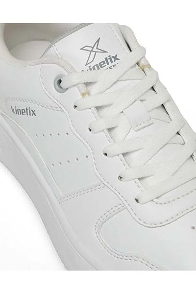 Kinetix Tyra Pu Unisex White Sneakers