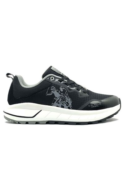U.S. Polo Assn. US Polo Assn. 101512726   Crounch Black Tenis casual alb pentru bărbați