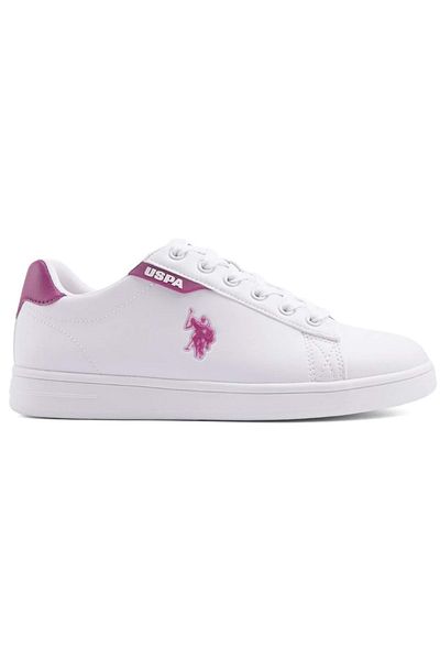 U.S. Polo Assn. U.s. Polo Assn Costa Unisex Sneakers White-pink