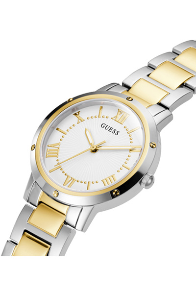 Guess Gugw0404l2 Gold Plated Wristwatch