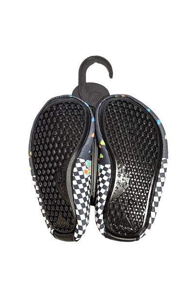 walkie Tom Black/White Kids Beach/Sea Shoes
