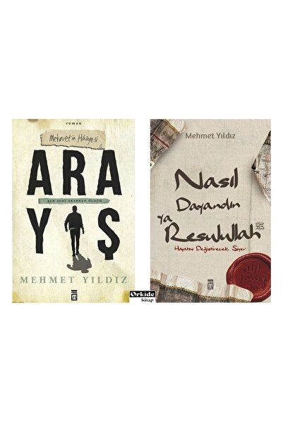 Timaş Yayınları Arayış - Nasıl Dayandın Ya Resulullah - 2'li Set Orkide Kitap