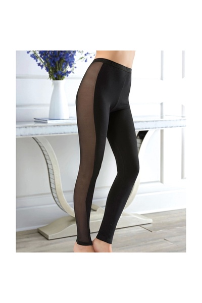 Narnuga MİRAXX بنطال ضيق نسائي بتفاصيل شفافة 445