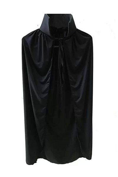 Lisinya Black Collar Cloak - Vampire Cloak - Dracula Cloak 90 Cm