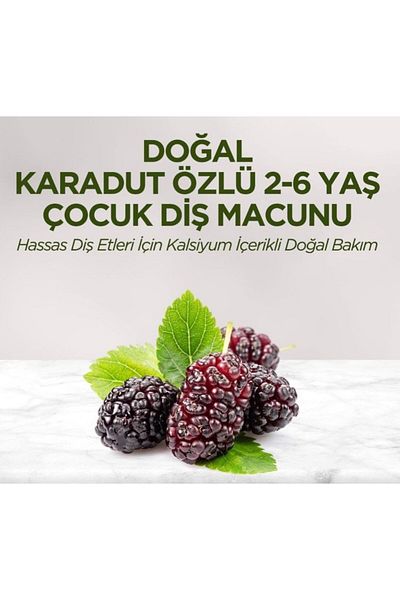Eyüp Sabri Tuncer Children's and Adult's Bright Toothpaste - Freshness with Miswak and Black Mulberry Extract