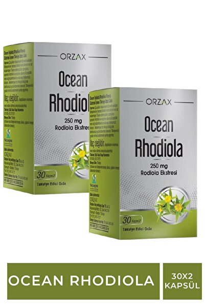 Orzax Rhodiola 30 Kapsül 2 Adet