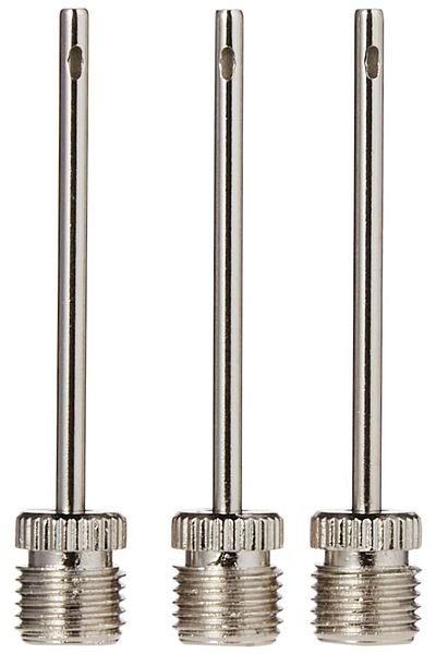 SPALDING 3-pack Metal Inflation Needles | Durable | Compact & Game-ready