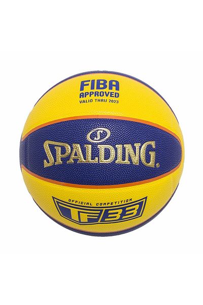 SPALDING Gold Bb | Yellow/blue | Size 6 | Stylish Durability For Indoor & Outdoor Games