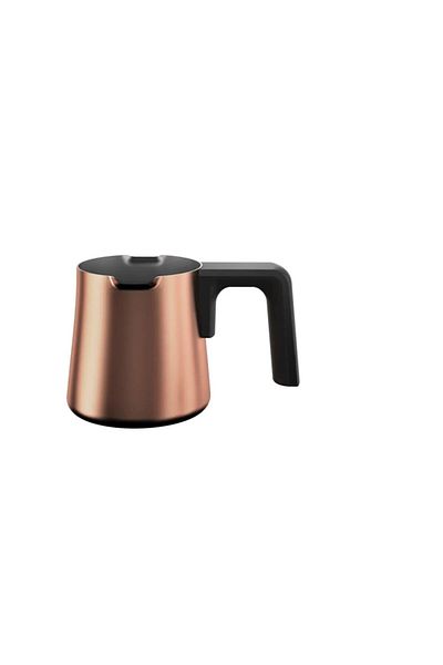 ÖZ BEYAZ EŞYA Tkm 9961 B Compatible Grounds Coffee Machine Coffee Pot (Copper)