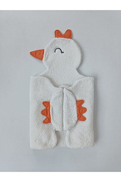 Bebella Wellsoft Plush Lamb Fabric Winter Baby Blanket - Multi-Purpose Little Bird Baby Blanket - 120X120Cm