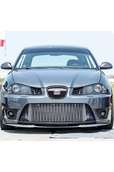 KOTO Seat Ibiza Mk4 Uyumlu Çupra Ön Tampon Lipi Cupra Lip 3 Parça Parlak Siyah