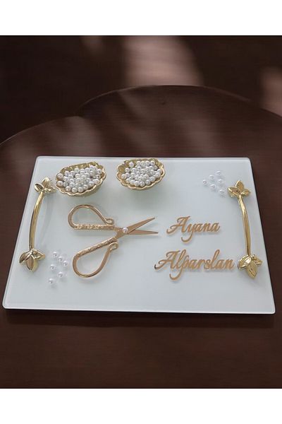 CyzHome Adore Gold Promise Tray