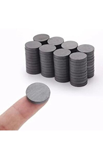 Dünya Magnet 50 Adet, Yuvarlak Mıknatıs, Çok Amaçlı, Süsleme Mıknatısı, 14x3m...