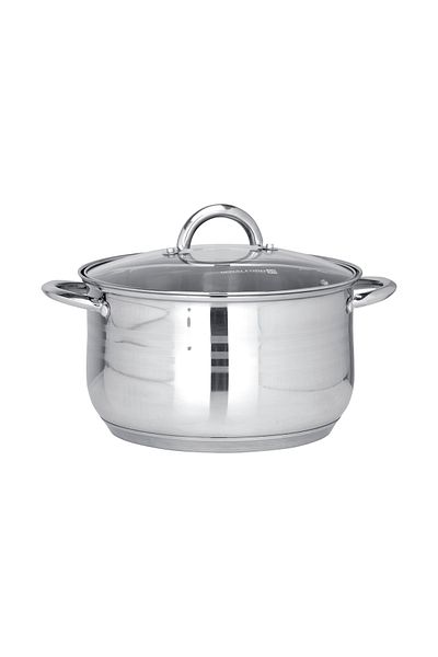 ROYALFORD 10Pcs Stainless Steel Cookware Set, Dishwasher Safe, RF10390